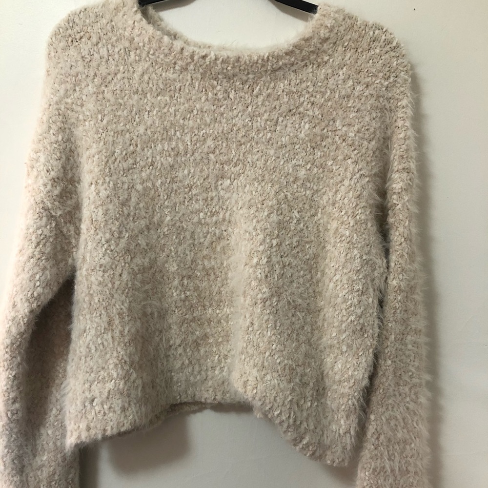 Fuzzy (not itchy) sweater